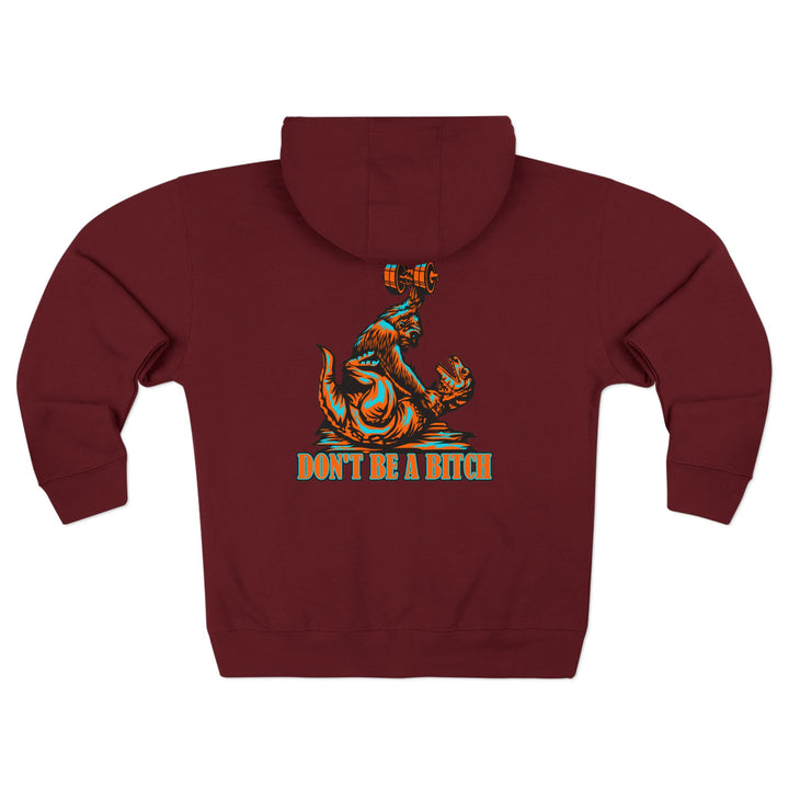 CG APE VS ZILLA MIAMI STYLE/DONT BE A BITCH ZIP UP