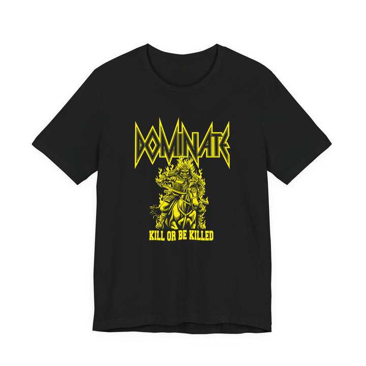 SAMURAI MAC MASTER RIDER YELLOW BLACK  /KILL OR BE KILLED