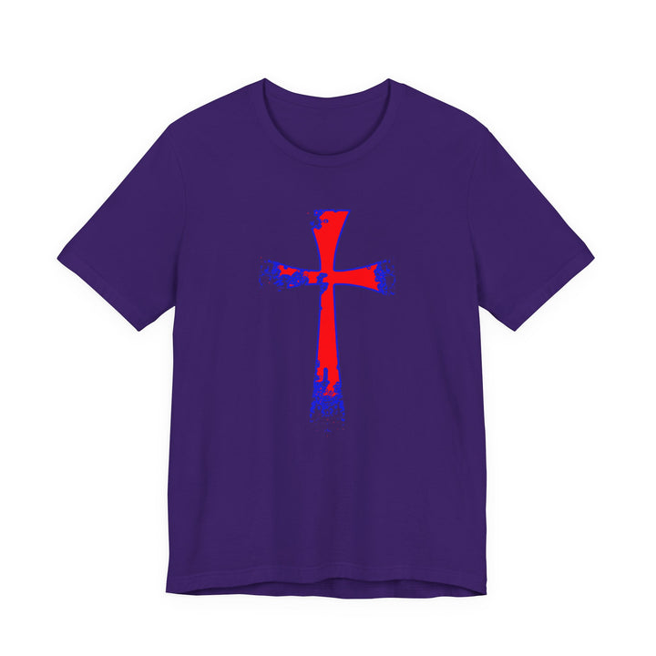 CG CRUSADER FAITH SHIRT RED BLUE