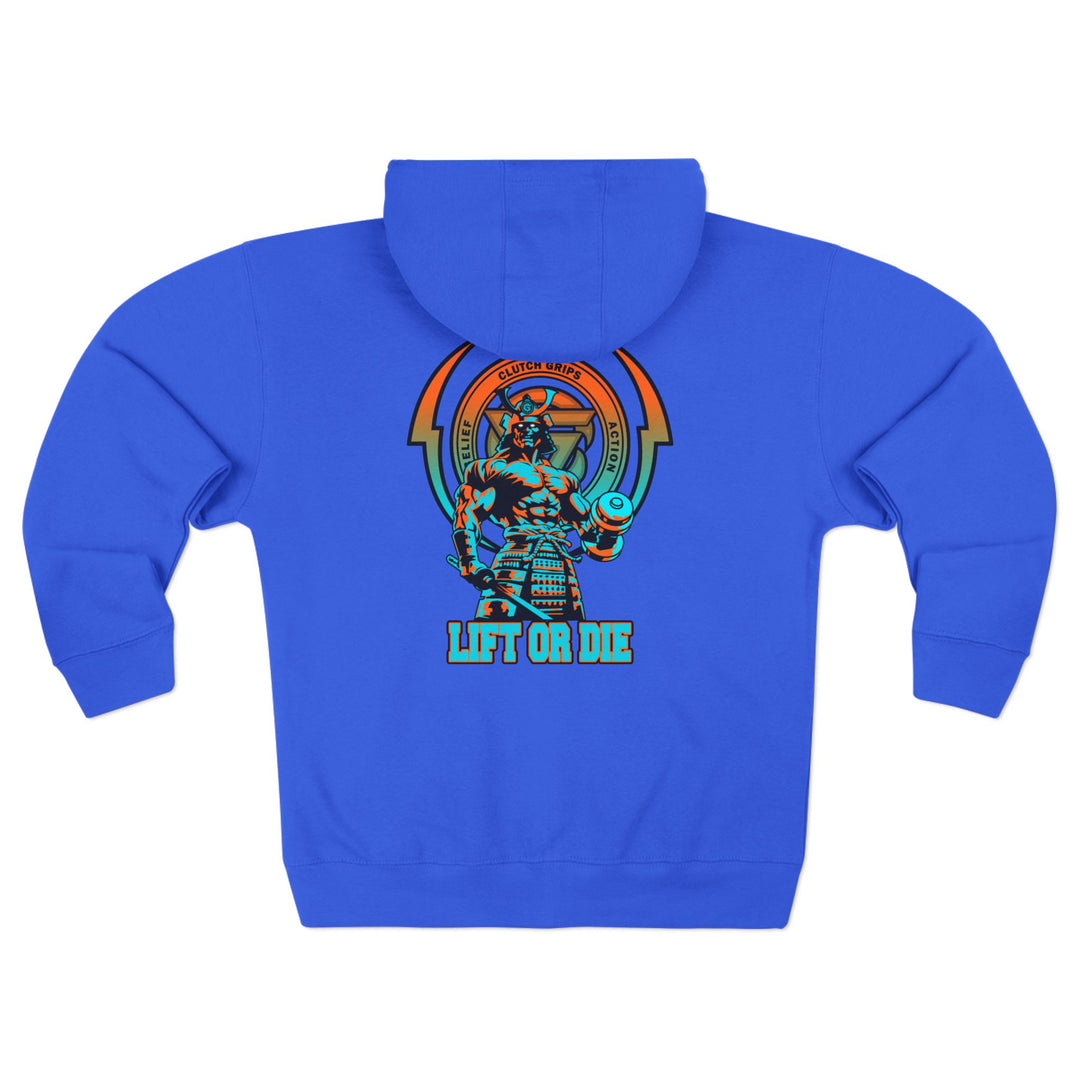 CG SAMURAI MASTER TRAINER LIGHTNING ARCHES MIAMI COLORS/LIFT OR DIE ZIP UP