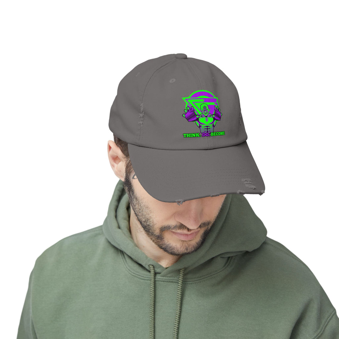 CG MONK MASTER PURPLE GREEN/THINK DO BECOME CAP