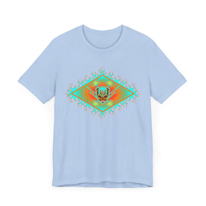 CG DIAMOND SKULLATOR MIAMI AQUA ORANGE DBL BELL