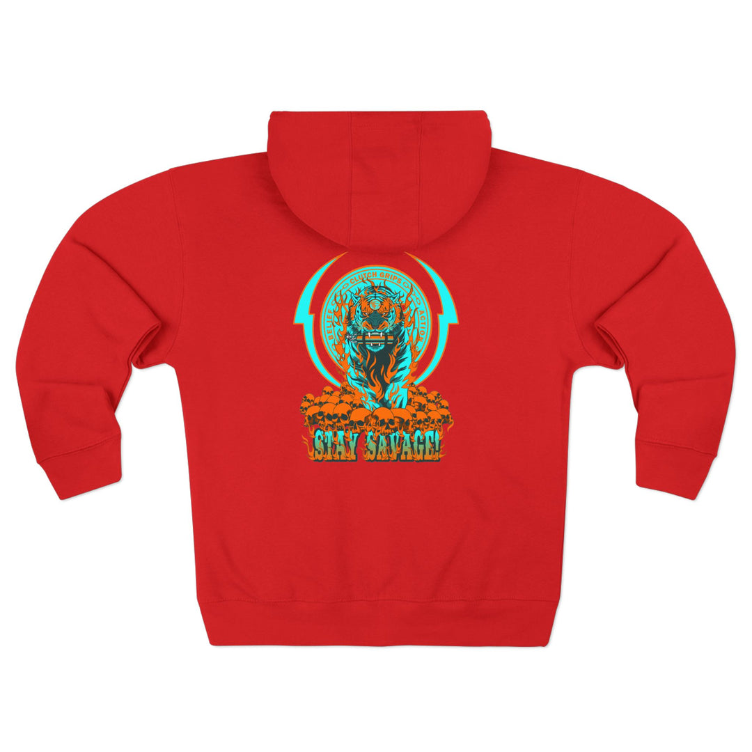 CG DYNAMITE TIGER MIAMI COLORS ZIP UP