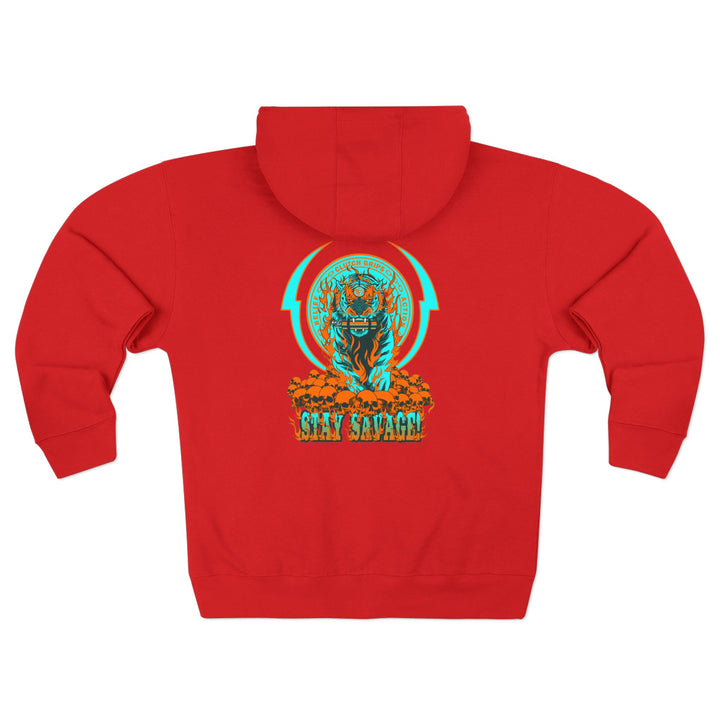 CG DYNAMITE TIGER MIAMI COLORS ZIP UP