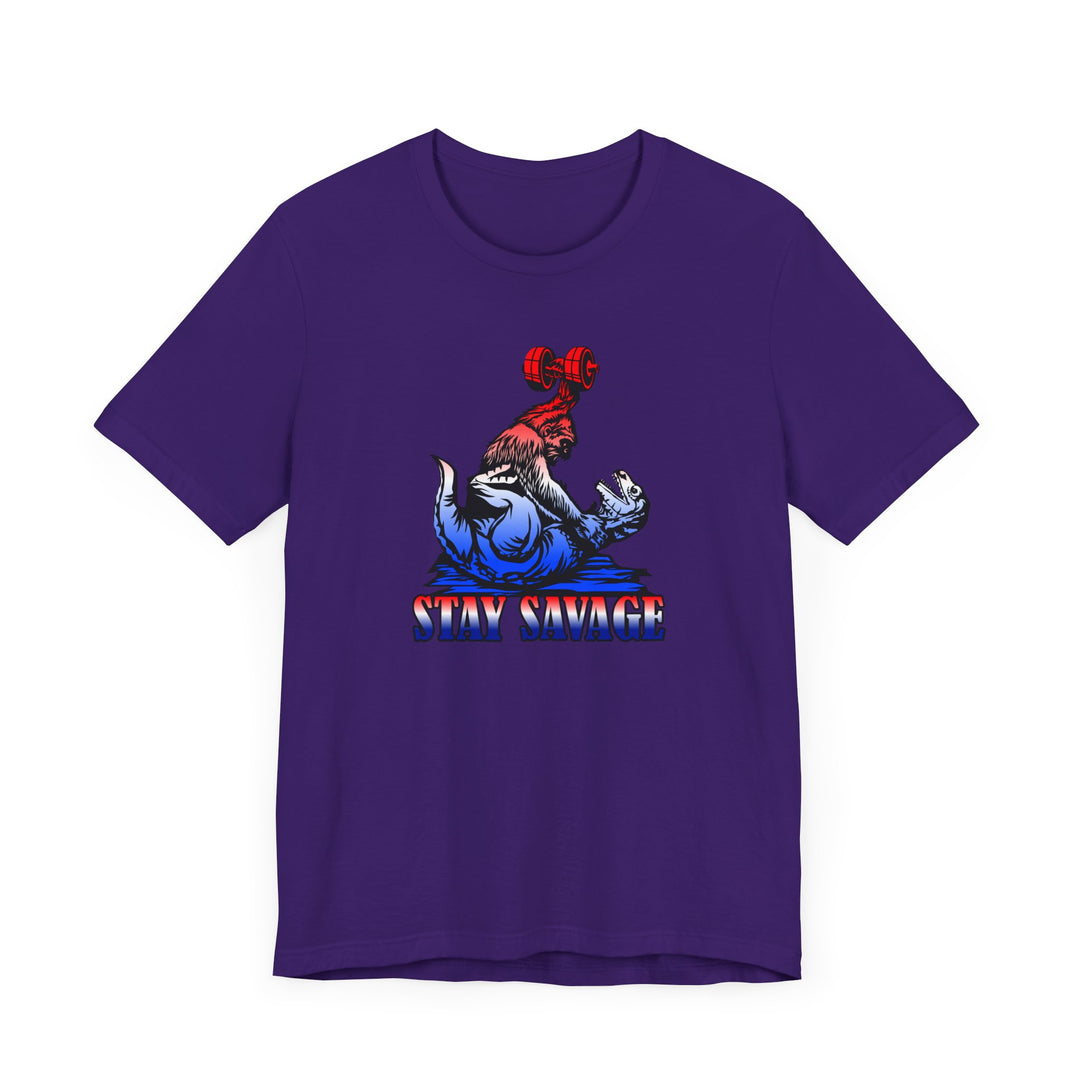 CG APE VS ZILLA RED WHITE BLUE /STAY SAVAGE