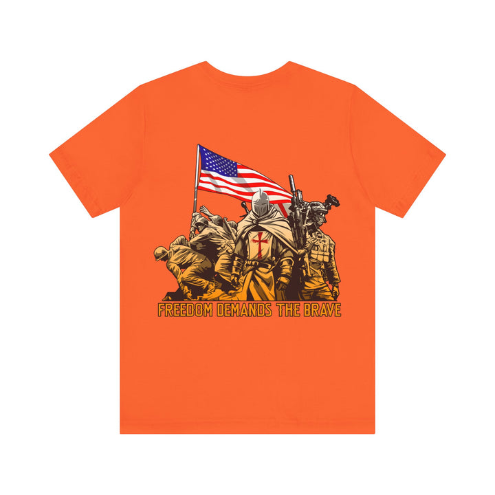 CG AMERICAN CRUSADER ORANGE WHITE FADE /FREEDOM DEMANDS THE BRAVE