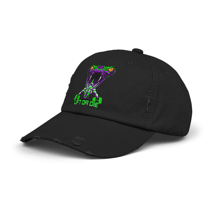 MAN VS VIPER PURPLE GREEN /LIFT OR DIE CAP