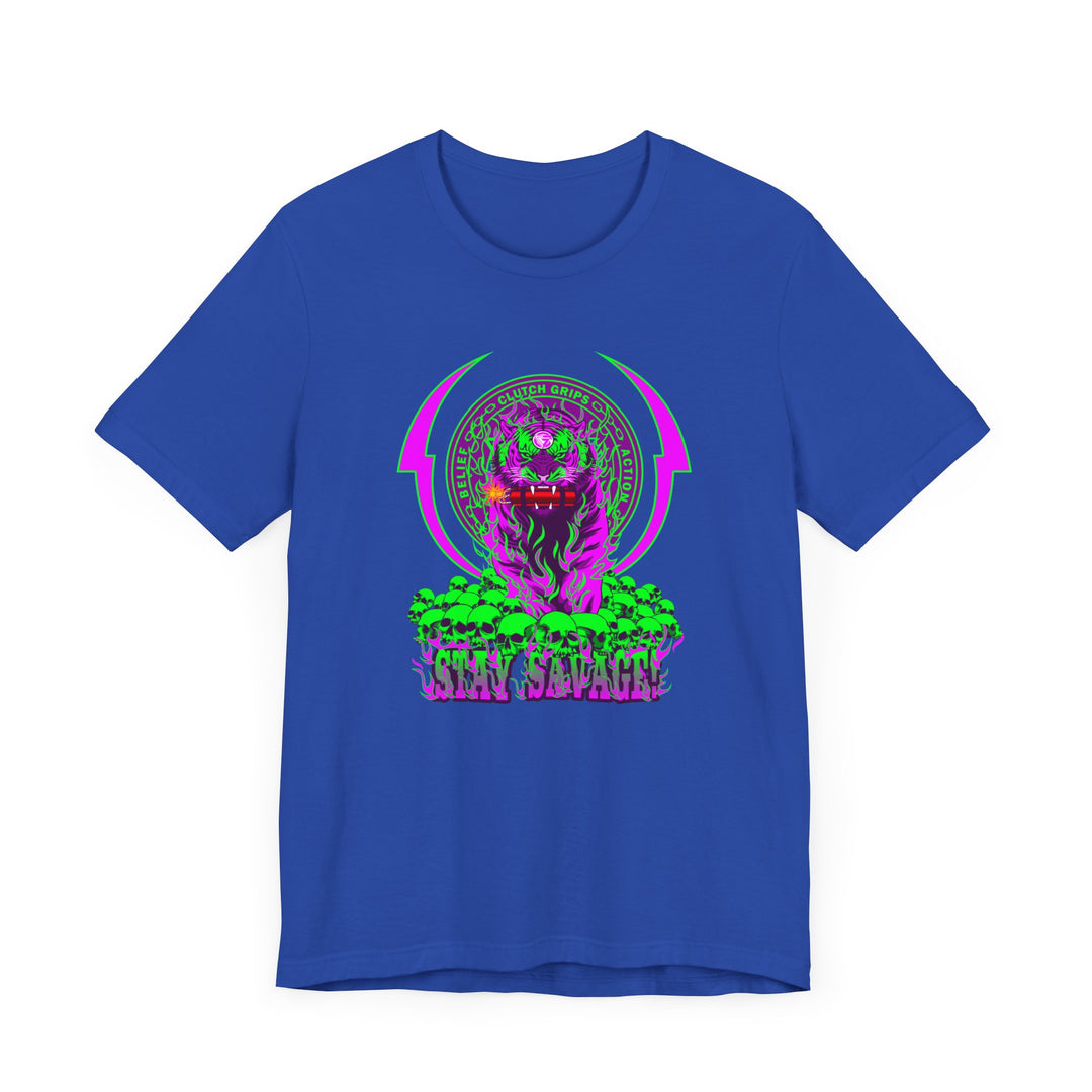 DYNAMITE TIGER PURPLE GREEN /STAY SAVAGE