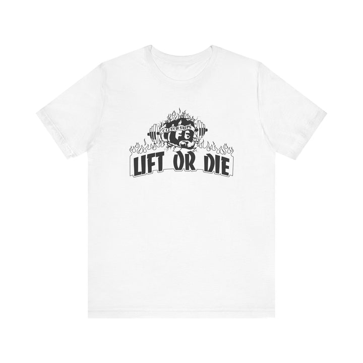 CG FIST  WHITE BLACK  /LIFT OR DIE