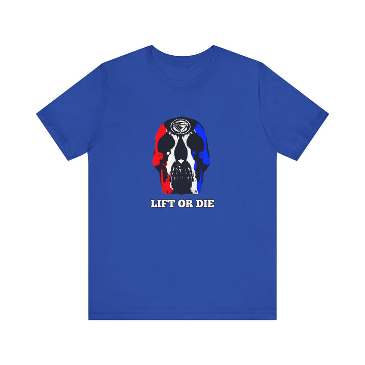 SKULLATOR RED WHITE BLUE /LIFT OR DIE