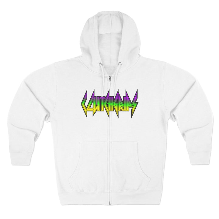 CG LIFT KICK YELLOW GREEN PURPLE/LIFT HARDER ZIP UP