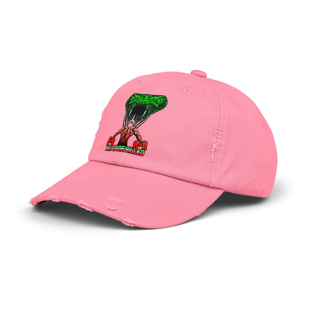 MAN VS VIPER RED WHITE GREEN FADE /KILL OR BE KILLED CAP