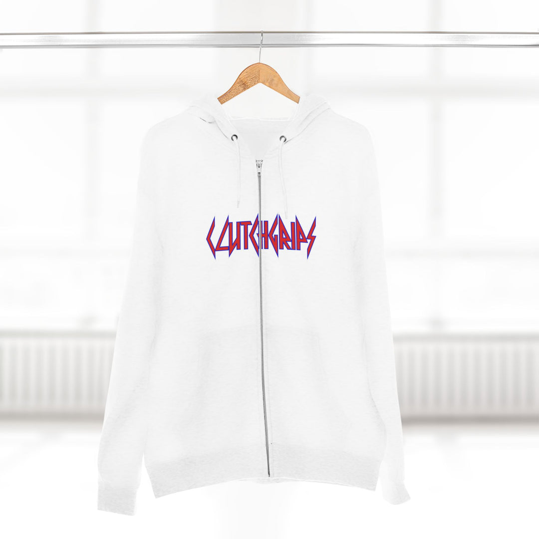 CG MAC JUMP RED WHITE BLUE /THINK DO BECOME ZIP UP