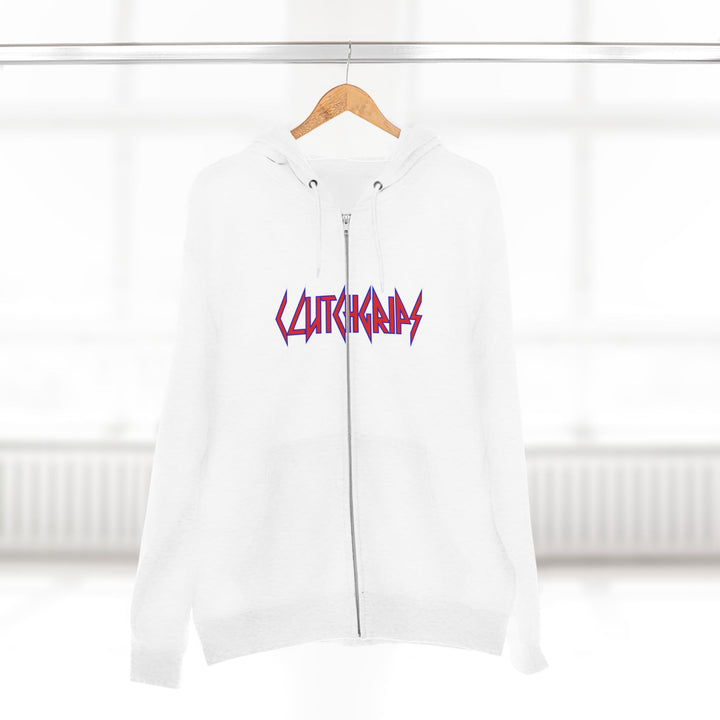 CG MAC JUMP RED WHITE BLUE /THINK DO BECOME ZIP UP