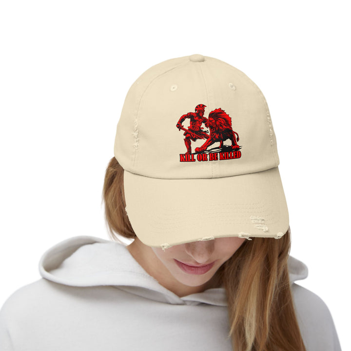 CG LION TAMER RED /KILL OR BE KILLED CAP