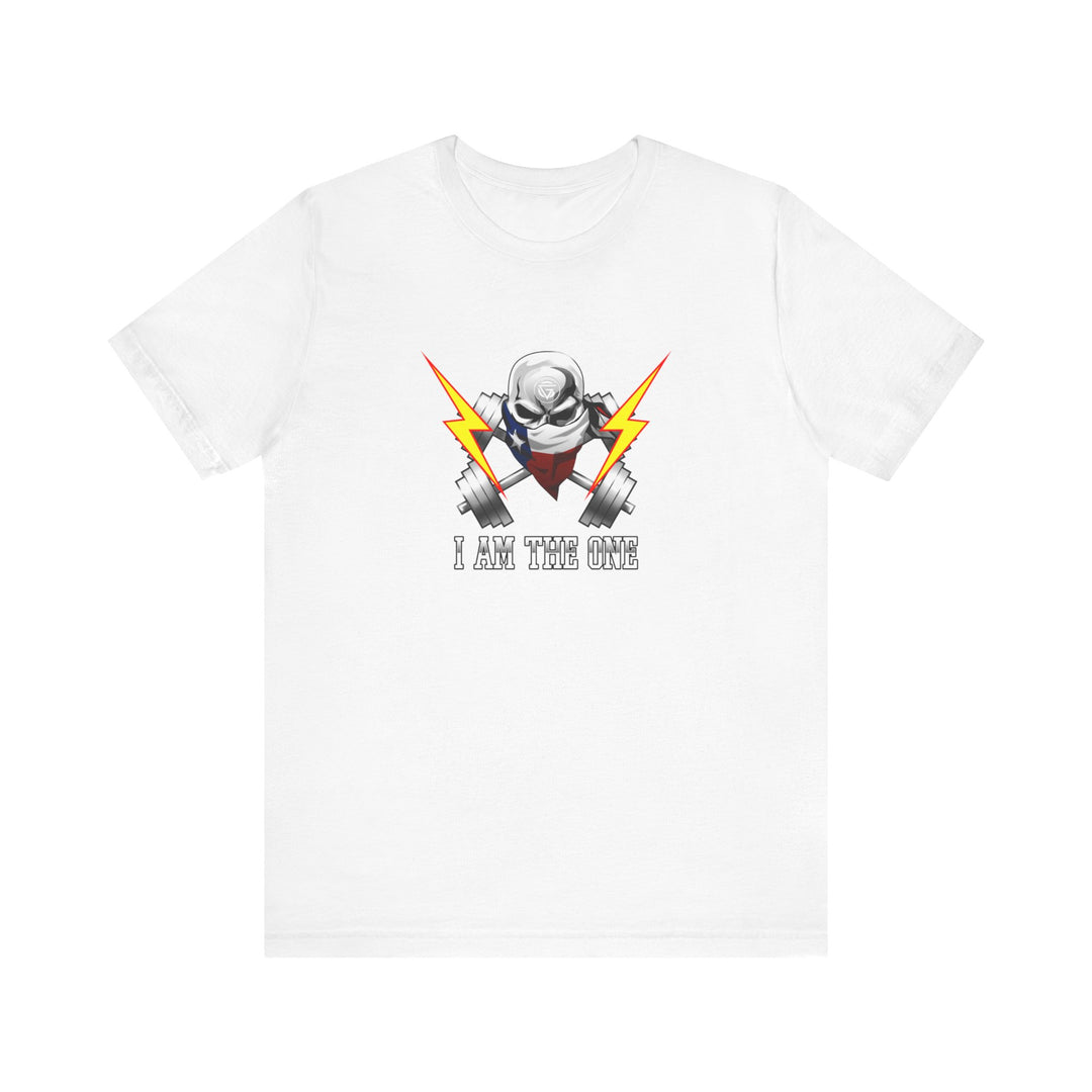 SKULLATOR DBL BELL TEXAS FLAG/IAM THE ONE