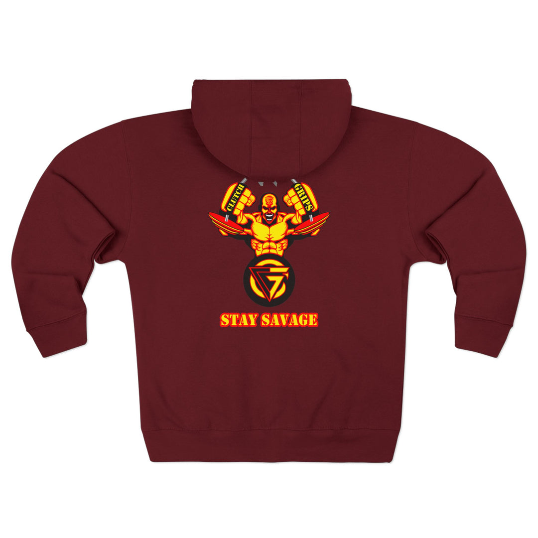 MAC SNAP GOLD RED/STAY SAVAGE ZIP UP