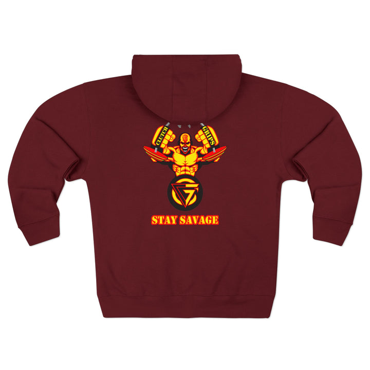 MAC SNAP GOLD RED/STAY SAVAGE ZIP UP