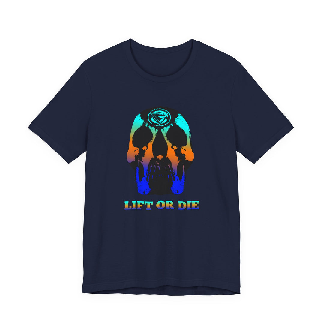 SKULLATOR BLUE ORANGE AQUA  /LIFT OR DIE