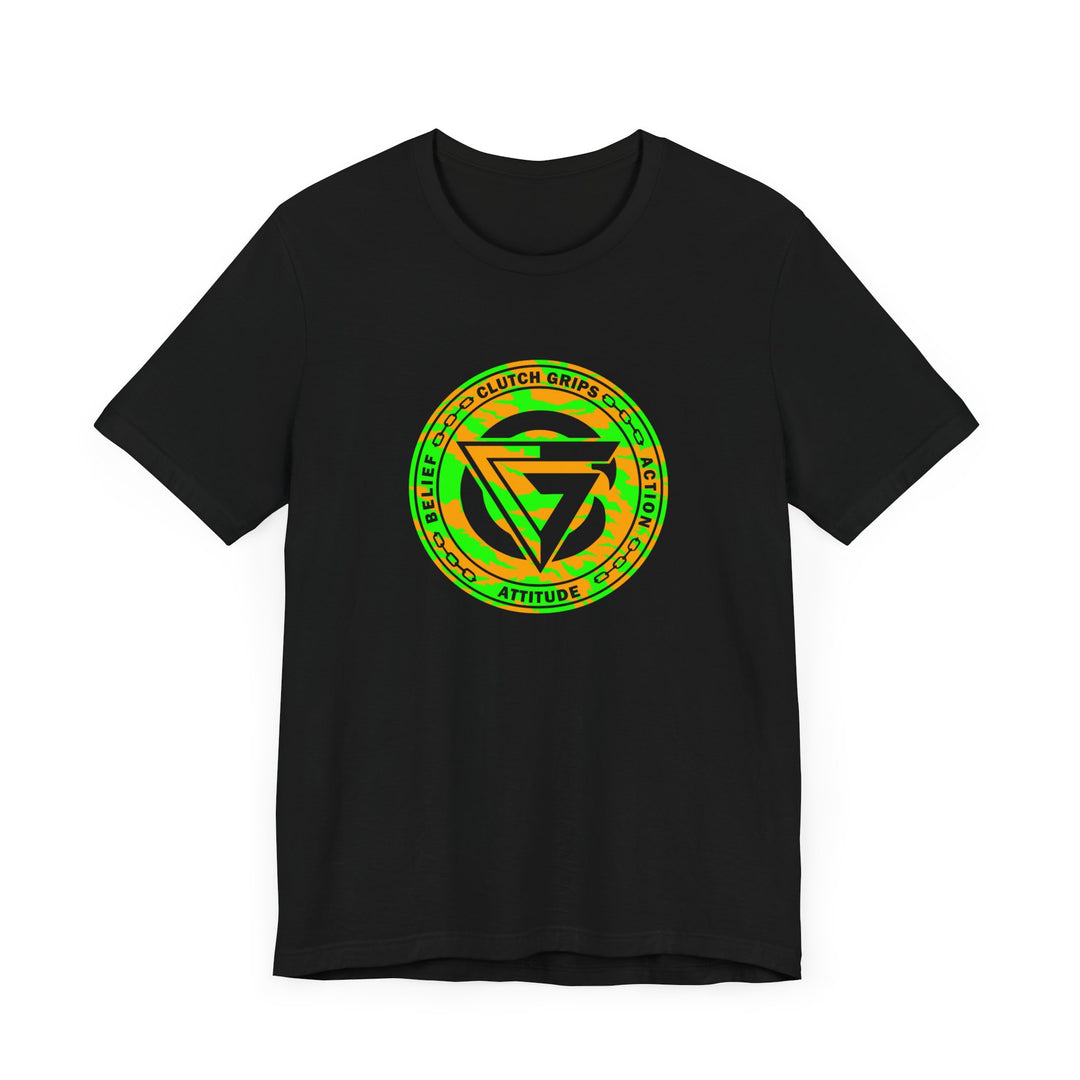 CG LOGO ORANGE GREEN CAMO BLEND
