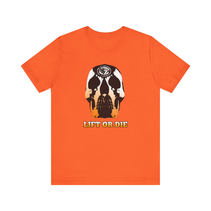 SKULLATOR ORANGE WHITE /LIFT OR DIE