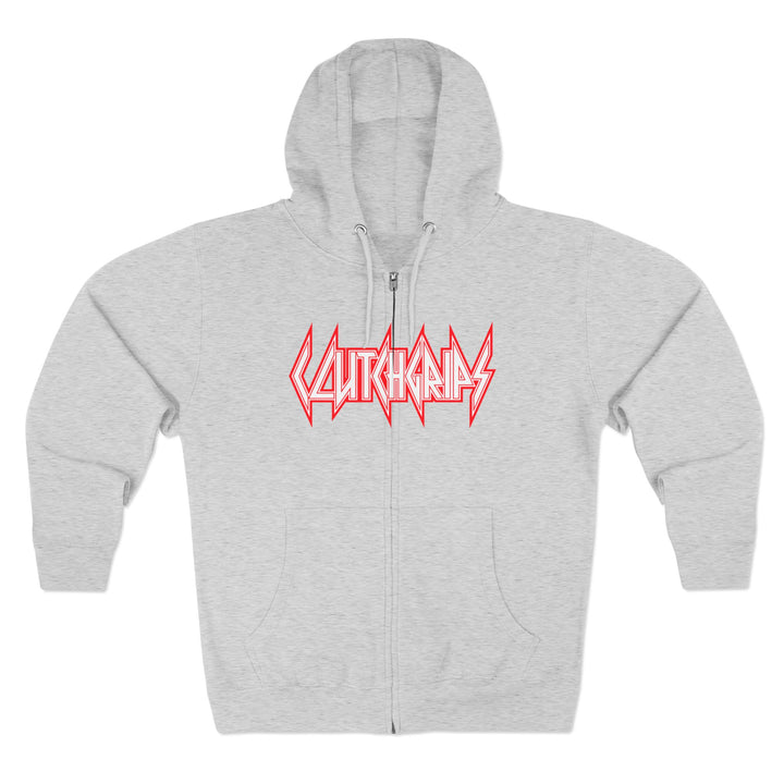 CG APE VS ZILLA RED WHITE /DONT BE A BITCH ZIP UP