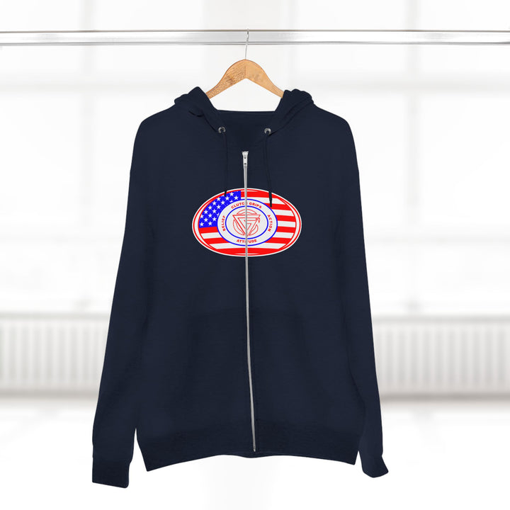 CG ANGRY DOG USA/LIFT OR DIE ZIP UP