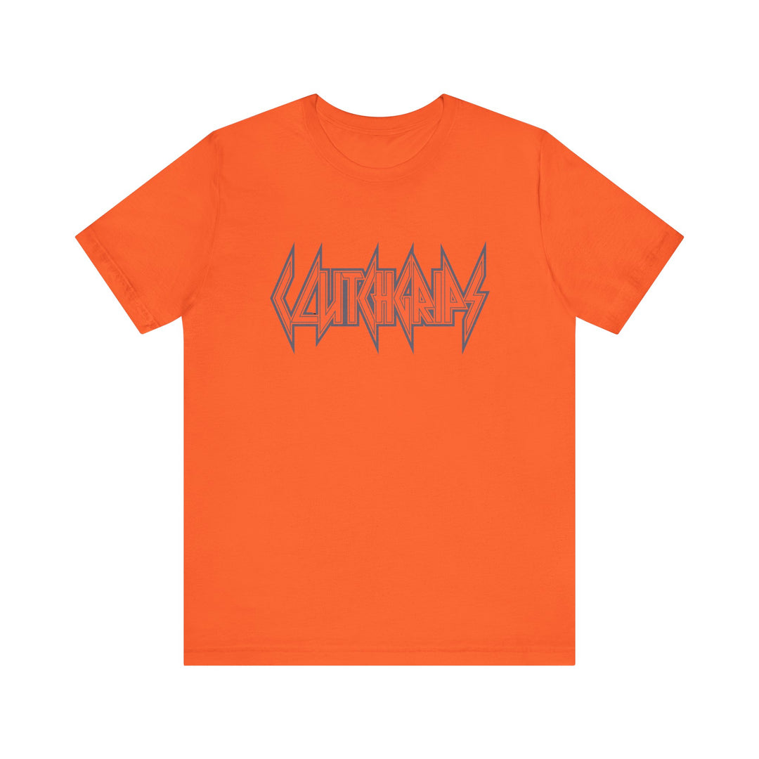 CLUTCHGRIPS GREY ORANGE TEE