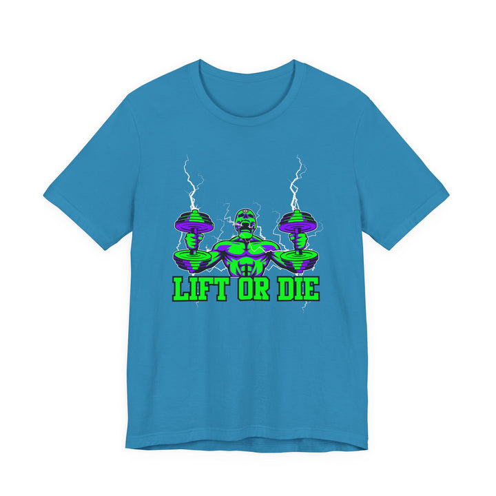 RIDE THE LIGHTNING PURPLE GREEN /LIFT OR DIE