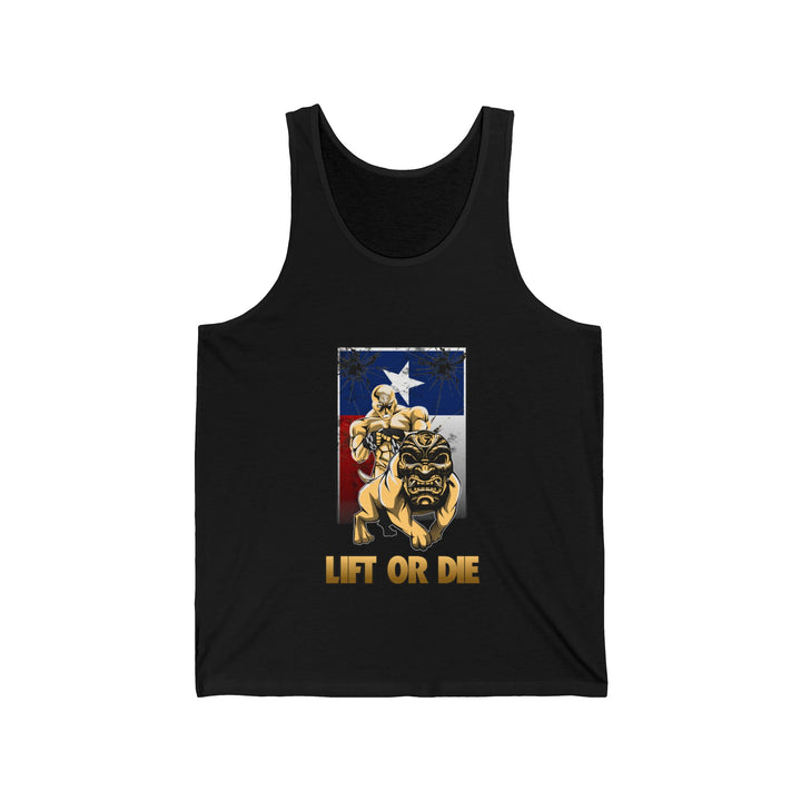 ANGRY DOG SAND TANK TEXAS FLAG/LIFT OR DIE