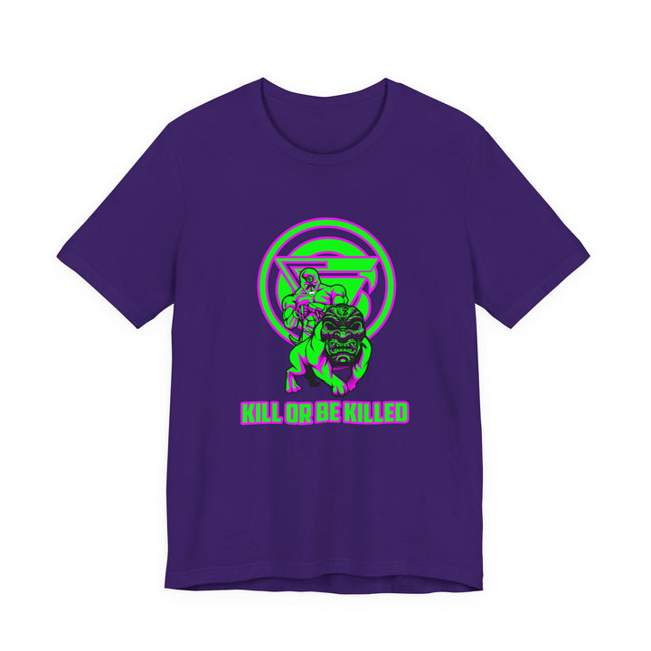 CG ANGRY DOG PURPLE GREEN /KILL OR BE KILLED