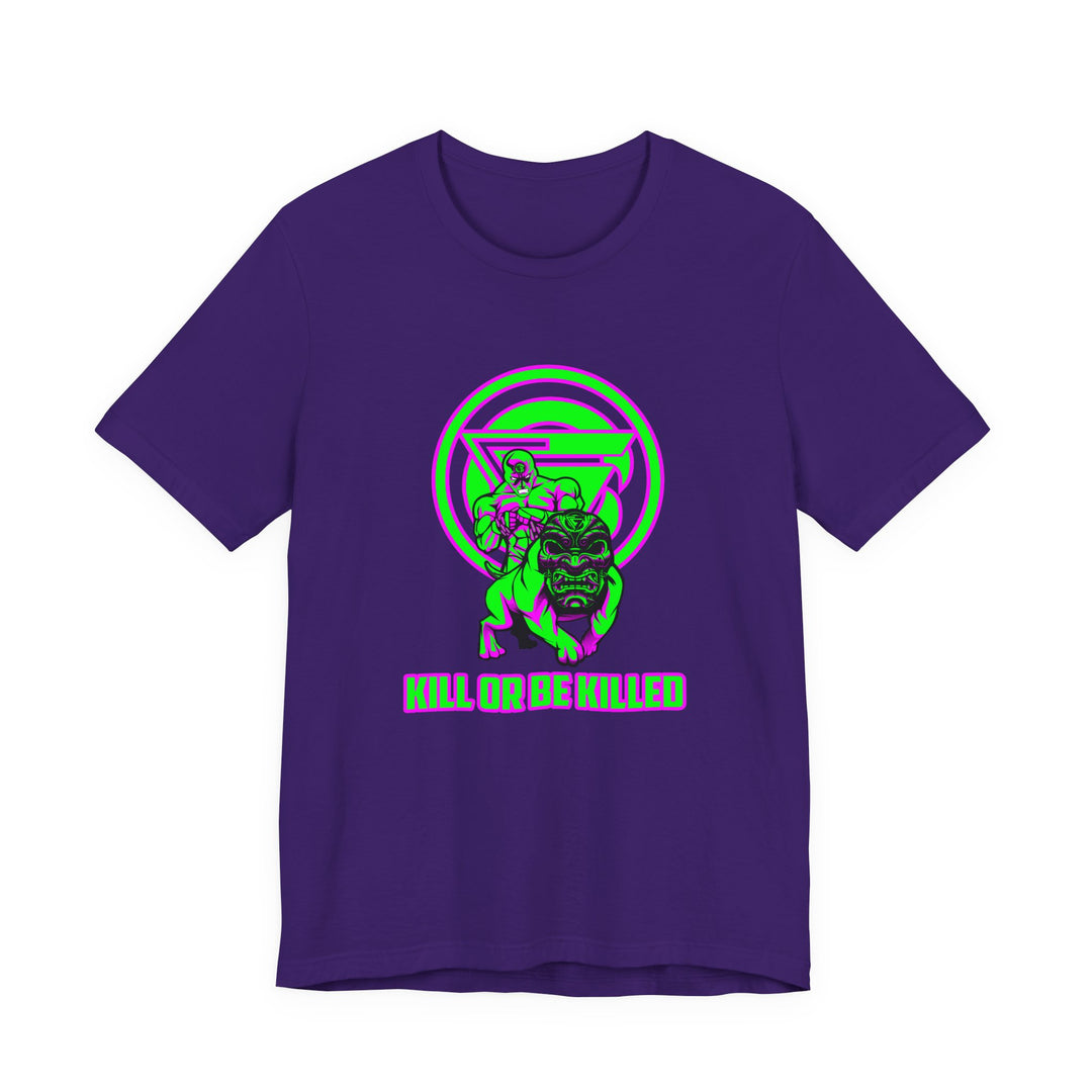 CG ANGRY DOG PURPLE GREEN /KILL OR BE KILLED