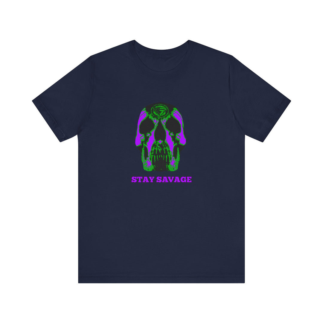 SKULLATOR PURPLE GREEN  /STAY SAVAGE