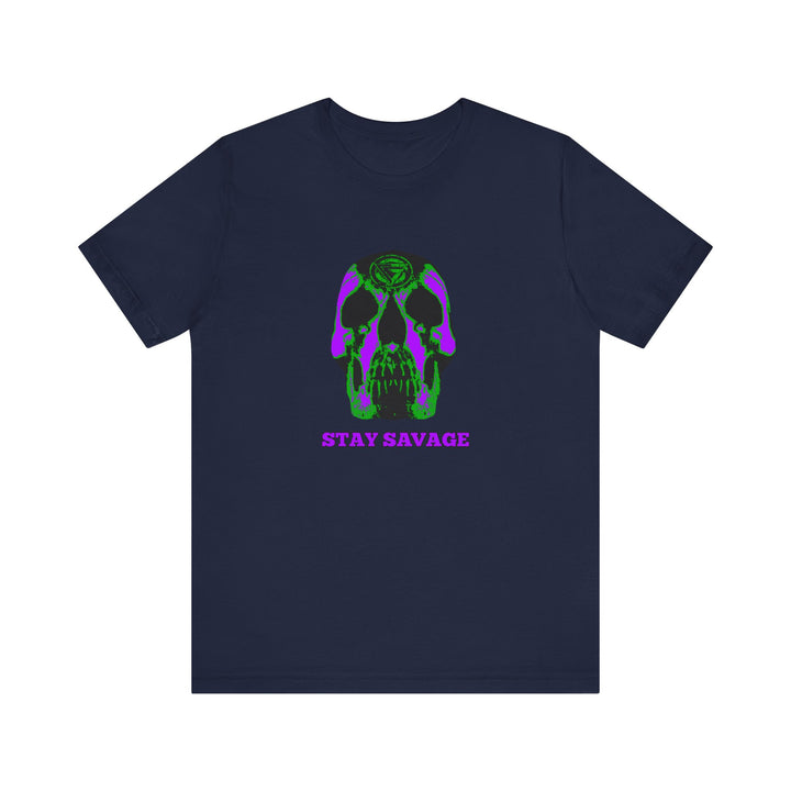 SKULLATOR PURPLE GREEN  /STAY SAVAGE