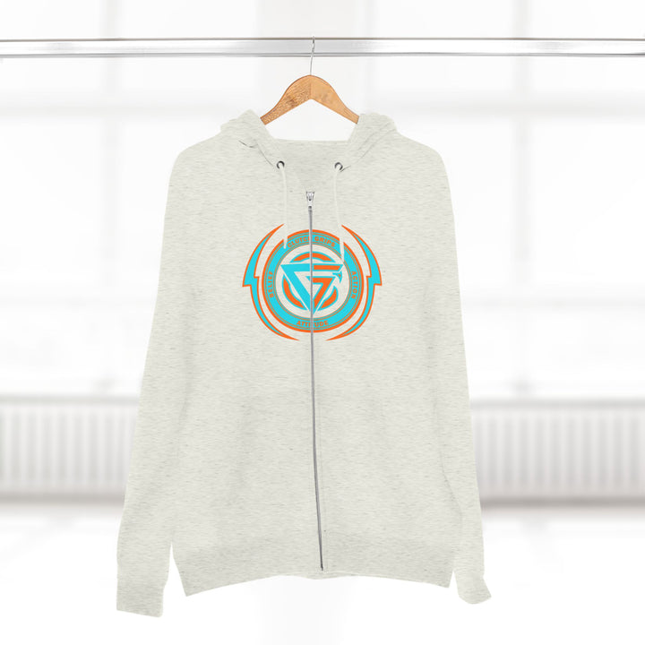 CG BIG MAC CHIEF AQUA ORANGE/WAR ZIP UP
