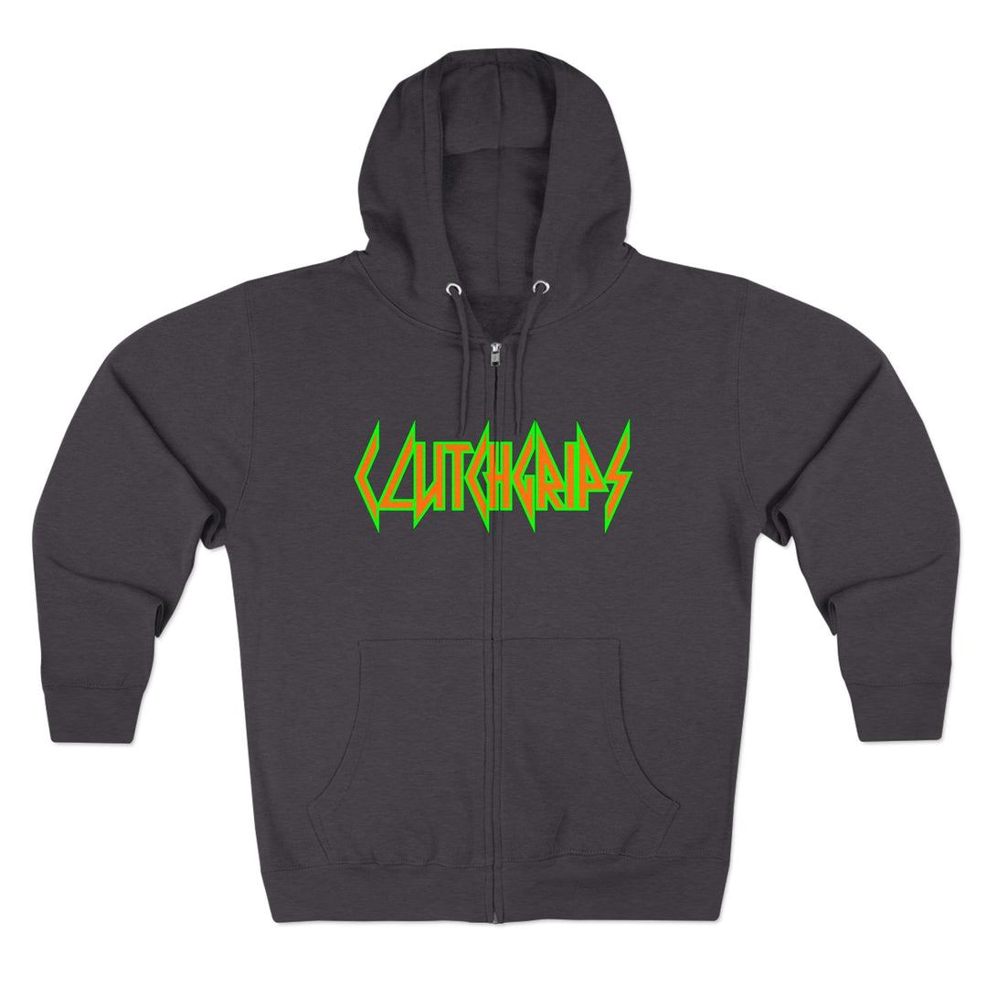 CG LIFT KICK ORANGE GREEN FADE/STAY SAVAGE ZIP UP