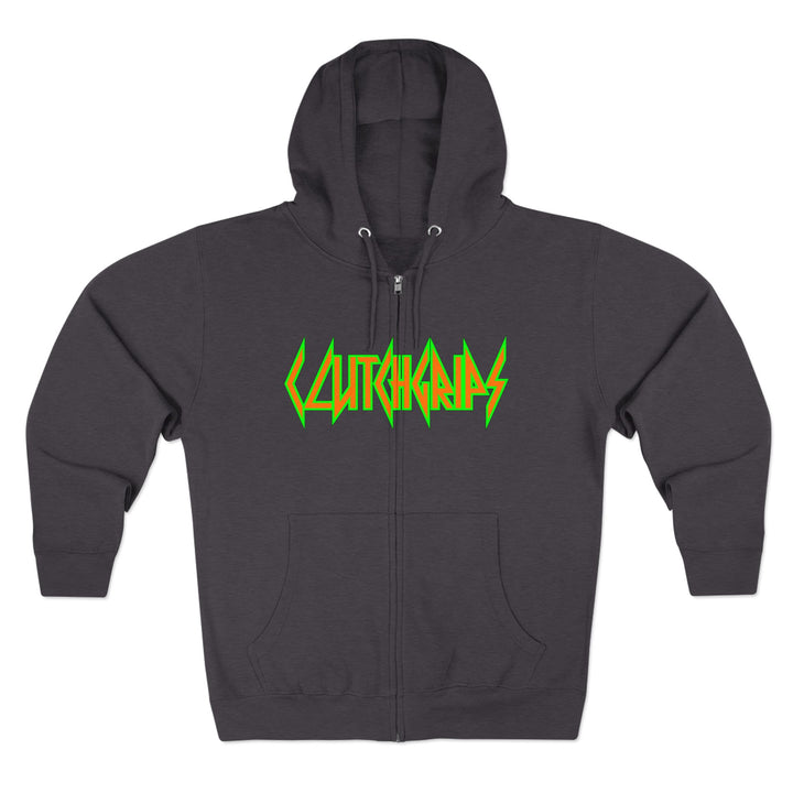 CG LIFT KICK ORANGE GREEN FADE/STAY SAVAGE ZIP UP
