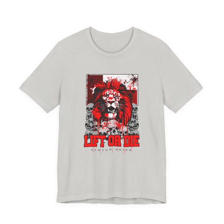 LION HEART RED TEXAS FLAG /LIFT OR DIE