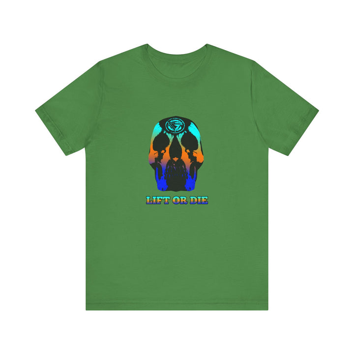 SKULLATOR BLUE ORANGE AQUA  /LIFT OR DIE