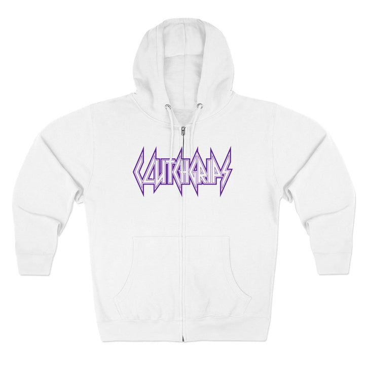 CG MAC MOTIVATOR PURPLE WHITE  /LIFT OR DIE  (TIK TOK) STORE ZIP UP