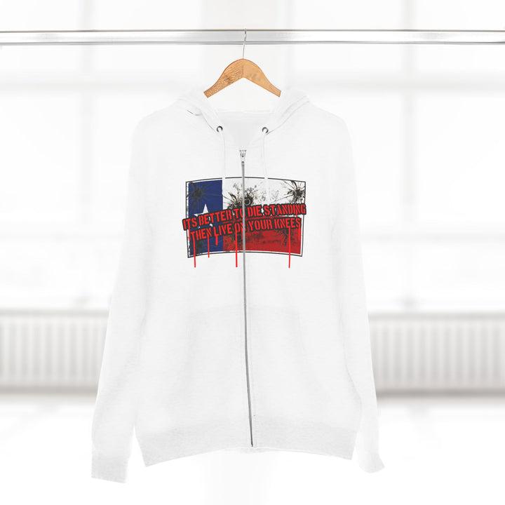 CG ANGRY DOG LONE STAR TEXAS STYLE /LIFT OR DIE ZIP UP