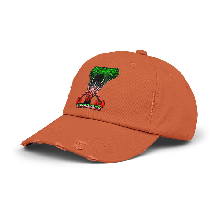 MAN VS VIPER RED WHITE GREEN FADE /STAY SAVAGE CAP