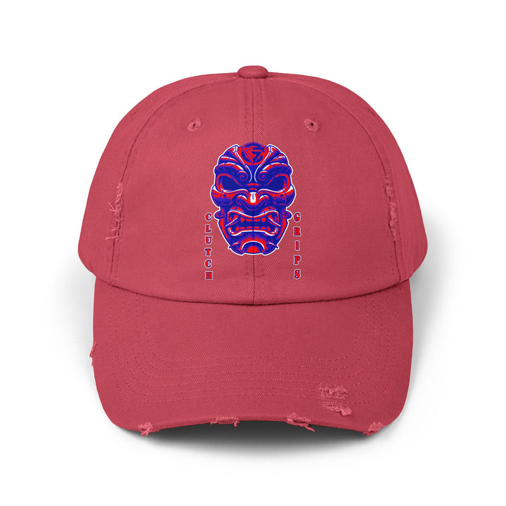 CG SAMURAI MASK RED BLUE CAP