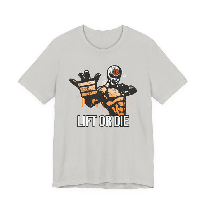 GRIP MASTER MAC ORANGE WHITE  FADE /LIFT OR DIE