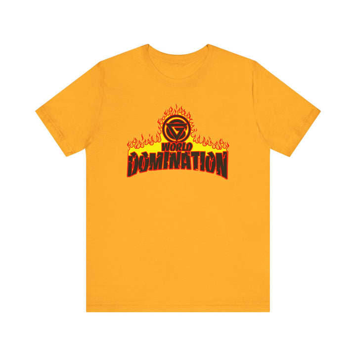 CG RED BLACK YELLOW WORLD DOMINATION