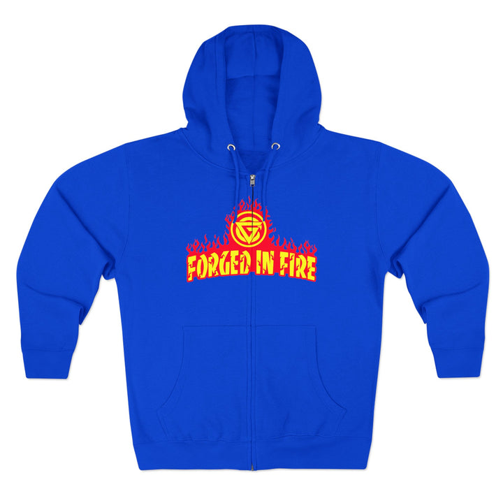 CG SAMURAI MASK RED GOLD /FORGED IN FIRE ZIP UP
