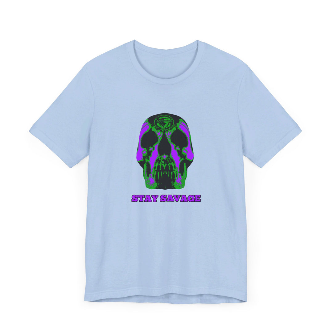 SKULLATOR PURPLE GREEN  /STAY SAVAGE