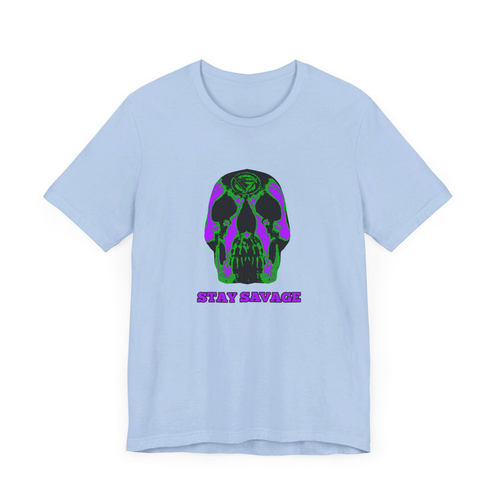 SKULLATOR PURPLE GREEN  /STAY SAVAGE
