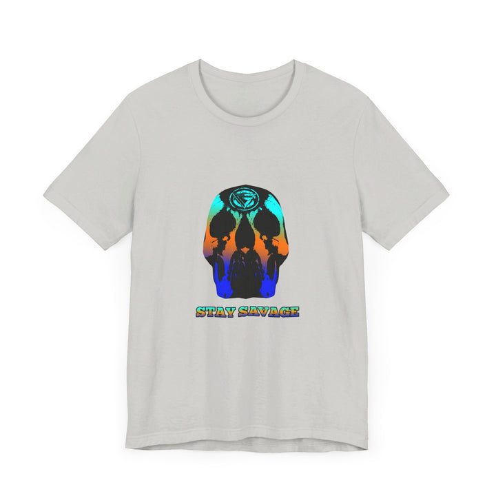 SKULLATOR BLUE ORANGE AQUA  /STAY SAVAGE