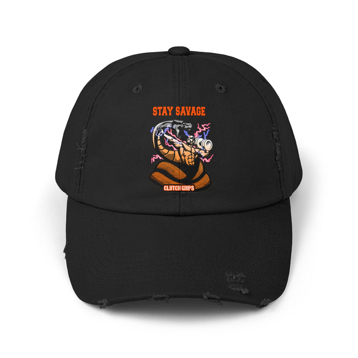 MAC VS SNAKE ORANGE WHITE FADE /STAY SAVAGE CAP